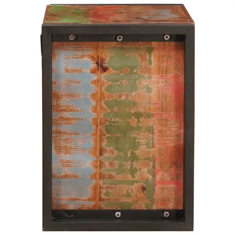 Vyno stovas Ruda 60 x 45 x 33 cm Kieta atnaujinta mediena