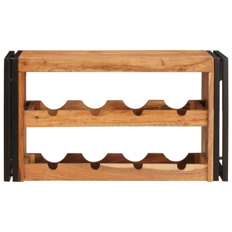 Vyno stovas Ruda 80 x 45 x 33 cm Kietos akacijos mediena