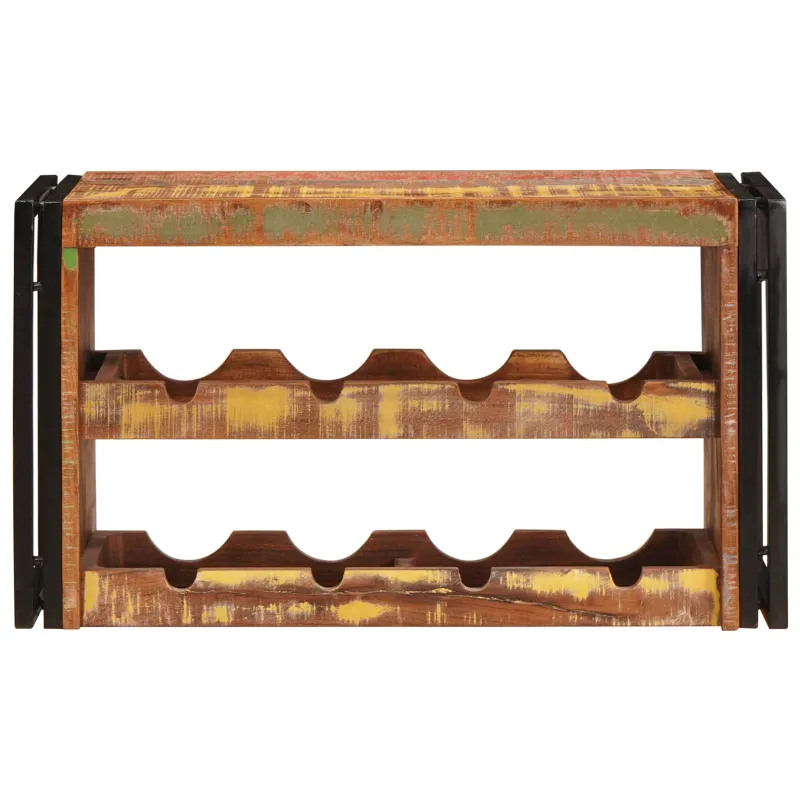 Vyno stovas Ruda 80 x 45 x 33 cm Kieta atnaujinta mediena