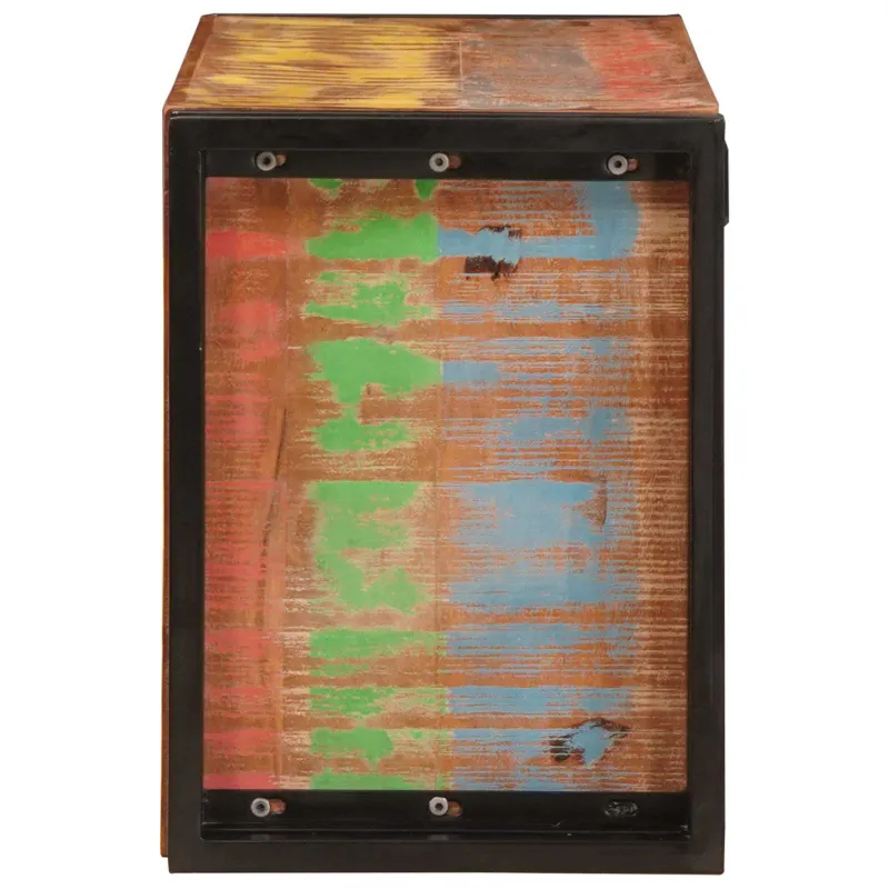Vyno stovas Ruda 80 x 45 x 33 cm Kieta atnaujinta mediena