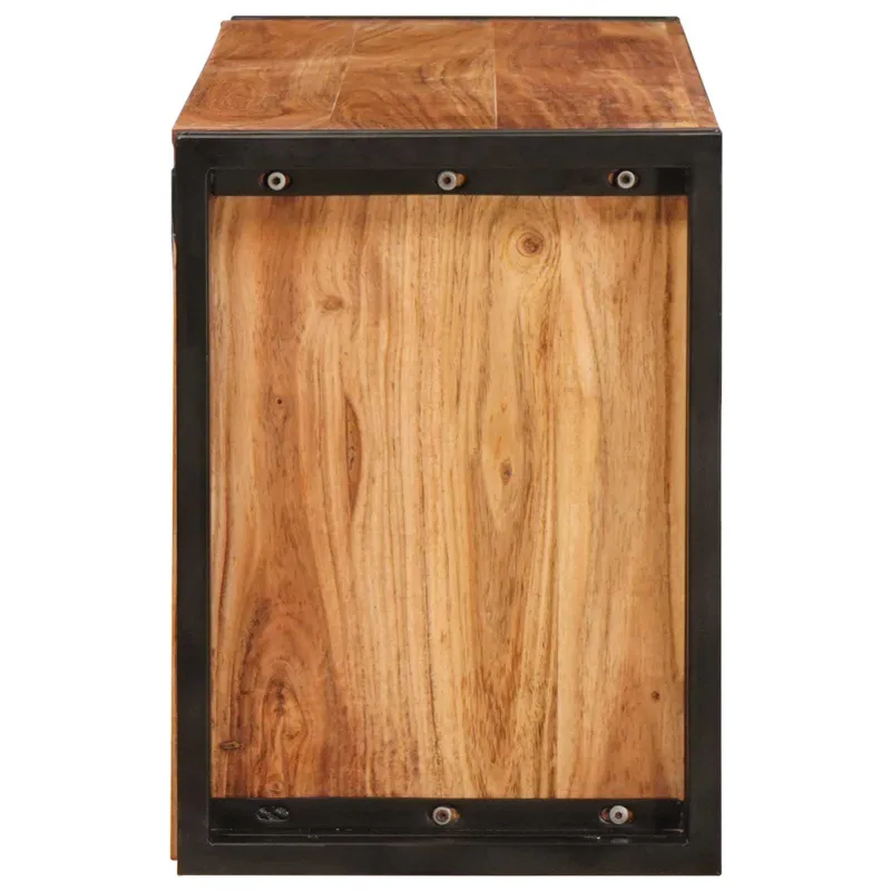 Vyno stovas Ruda 100 x 45 x 33 cm Kietos akacijos mediena
