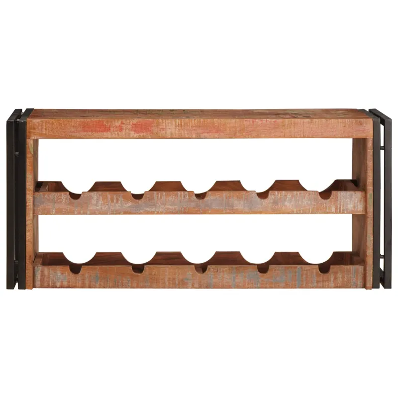 Vyno stovas Ruda 100 x 45 x 33 cm Kieta atnaujinta mediena