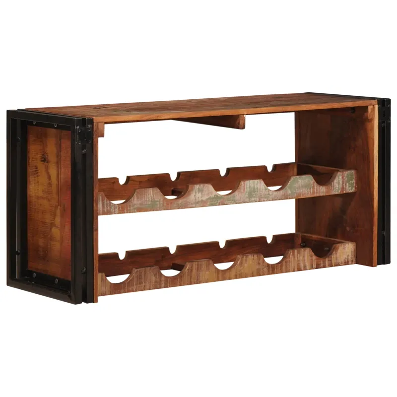 Vyno stovas Ruda 100 x 45 x 33 cm Kieta atnaujinta mediena