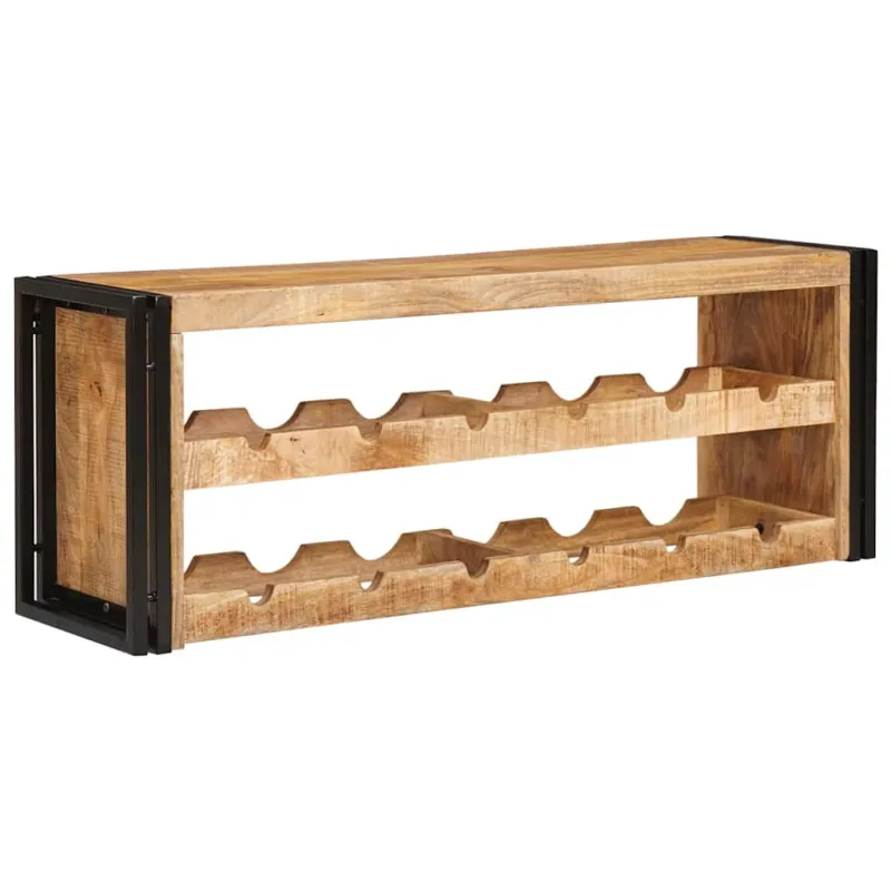 Vyno stovas Ruda 100 x 45 x 33 cm Kietas Rupus Mangų Medis