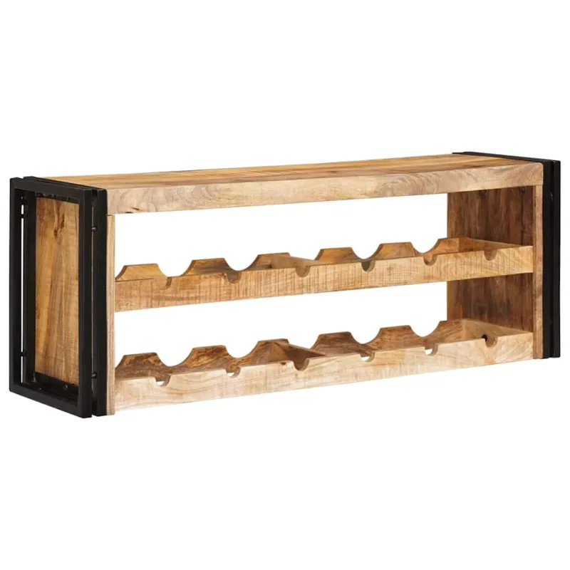 Vyno stovas Ruda 100 x 45 x 33 cm Kietas Rupus Mangų Medis