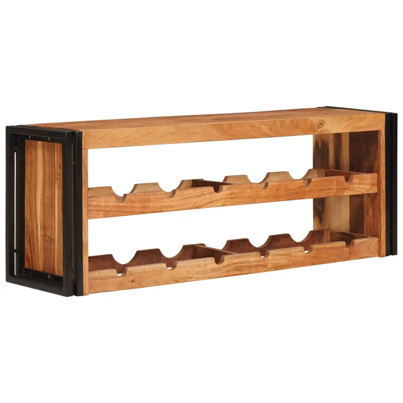 Vyno stovas Ruda 120 x 45 x 33 cm Kietos akacijos mediena