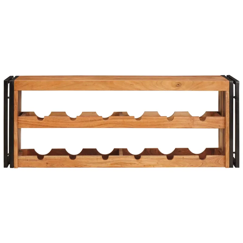 Vyno stovas Ruda 120 x 45 x 33 cm Kietos akacijos mediena