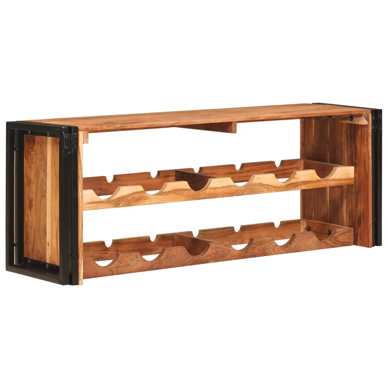 Vyno stovas Ruda 120 x 45 x 33 cm Kietos akacijos mediena