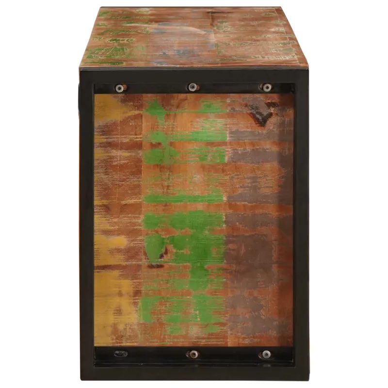 Vyno stovas Ruda 120 x 45 x 33 cm Kieta atnaujinta mediena