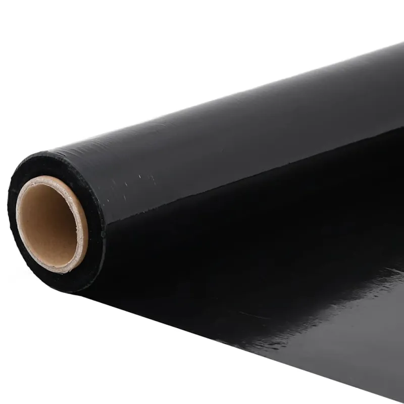 Stretch Film 6 vnt Juoda 23 μm 50 cm x 150 m