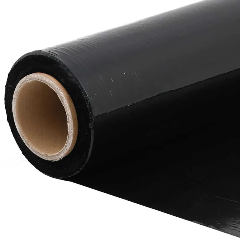 Stretch Film 2 vnt Juoda 20 μm 50 cm x 300 m