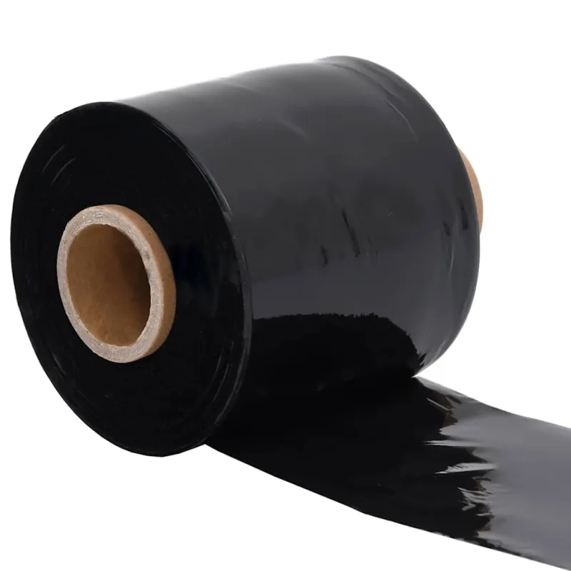 Stretch Films 10 vnt Juodos 23 µm 10 cm x 300 m