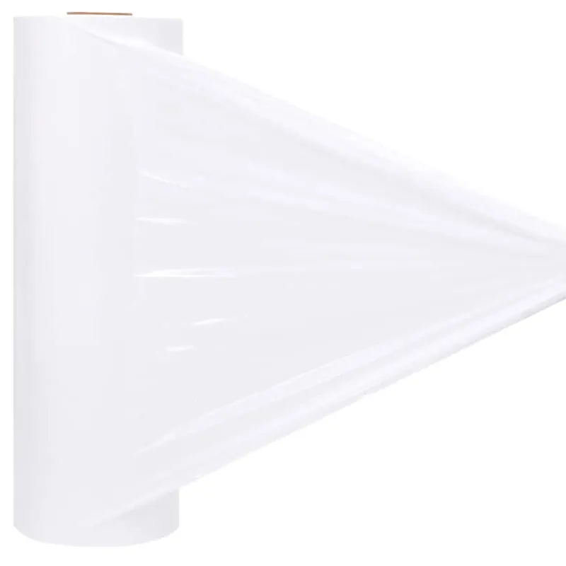 Žemės ūkio tampri plėvelė, balta, 25 µm, 50 cm x 1800 m