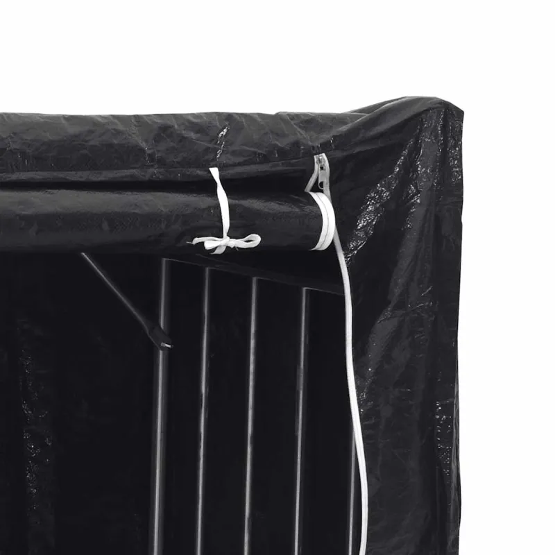 Stovas malkoms su apdangalu nuo lietaus, 101x61x110,5cm