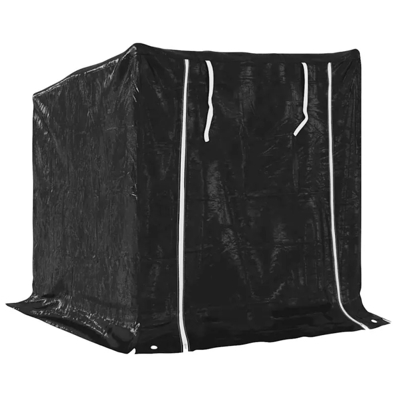 Stovas malkoms su apdangalu nuo lietaus, 100,5x100,5x110,5cm