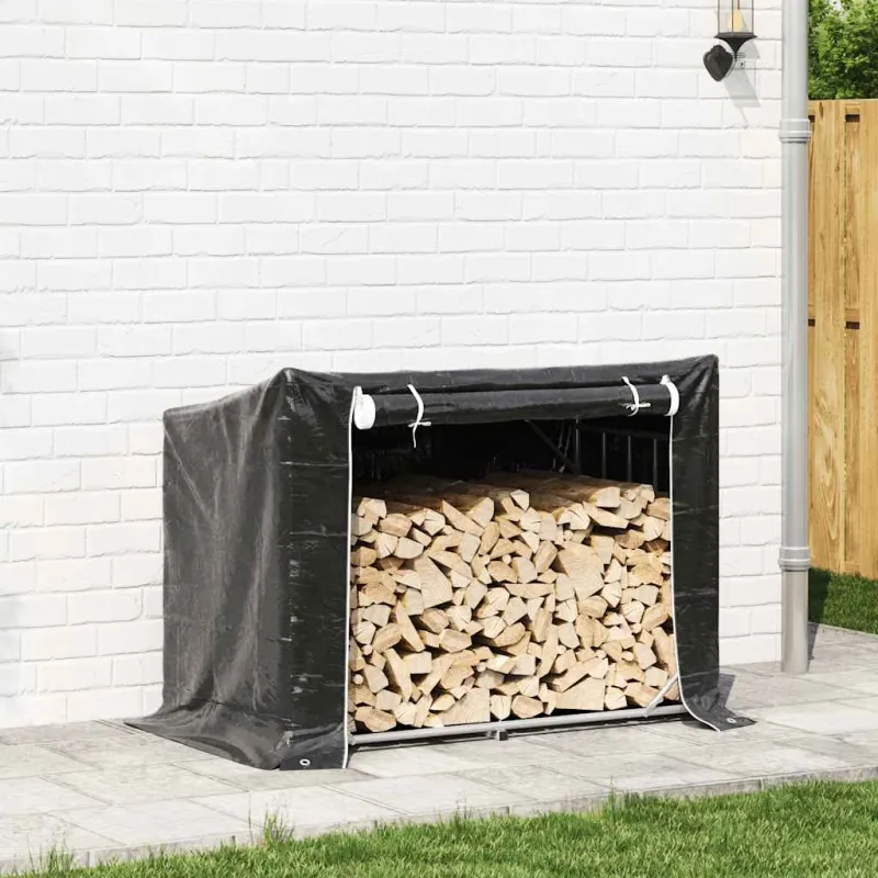 Stovas malkoms su apdangalu nuo lietaus, 151x80,5x110,5cm