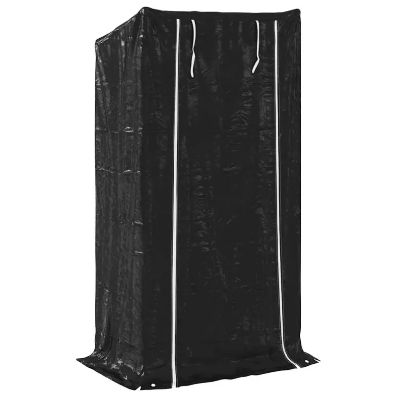 Stovas malkoms su apdangalu nuo lietaus, 100x40x200cm