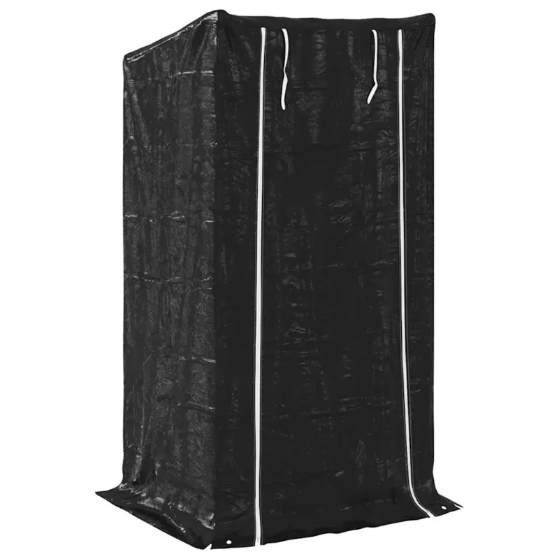 Stovas malkoms su apdangalu nuo lietaus, 100x80x200cm