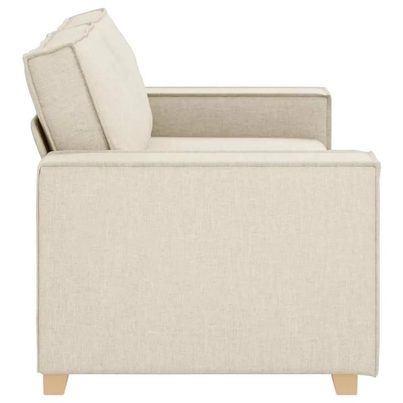 Dvivietė sofa, lininė, 180x78x84 cm