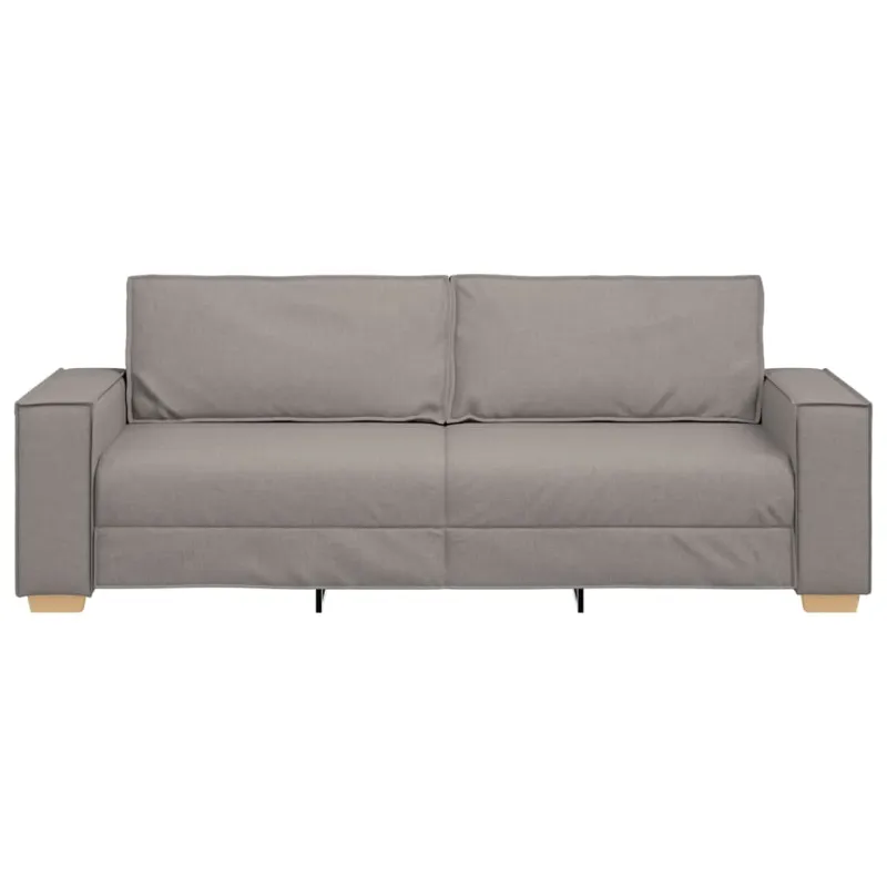 3-Vietis Sofa Taupe 220 cm audinys