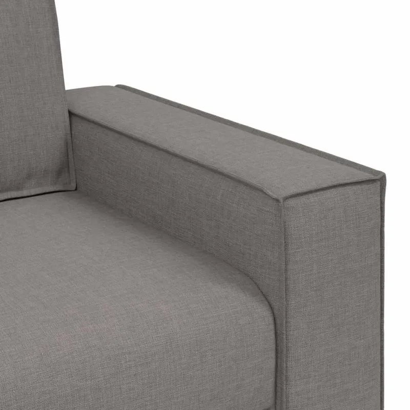 3-Vietis Sofa Taupe 220 cm audinys