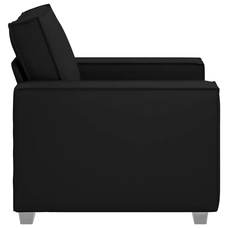 Sofa Kėdė Juodas 100 cm Dirbtinė oda