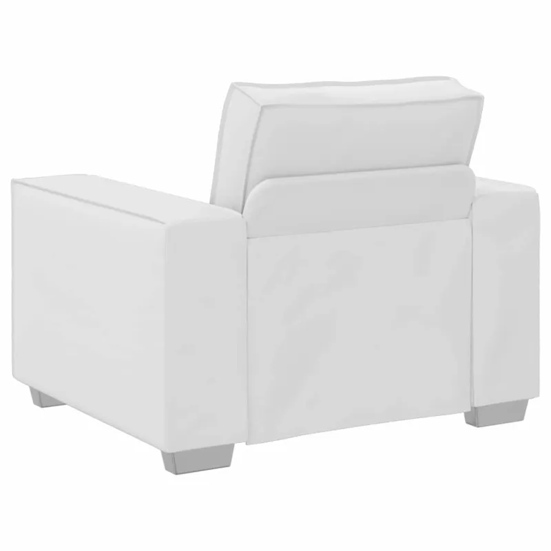 Sofa Kėdė Baltas 100 cm Dirbtinė oda