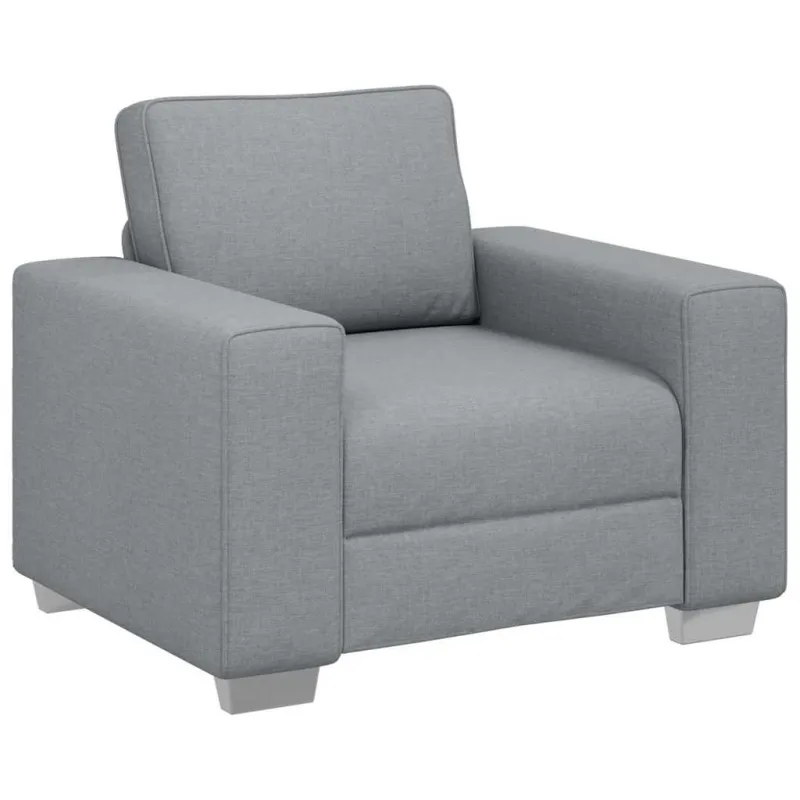 Sofa Kėdė Šviesiai pilka 100 cm audinys