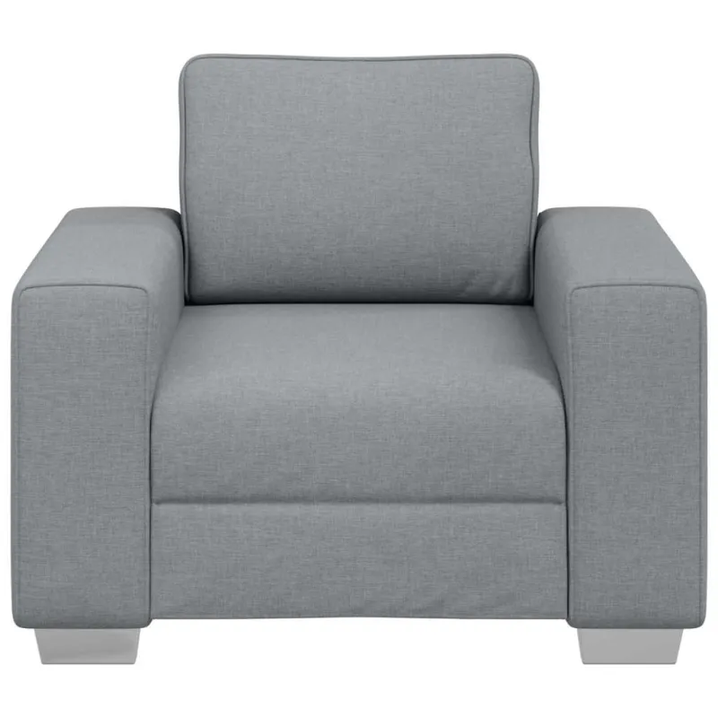 Sofa Kėdė Šviesiai pilka 100 cm audinys