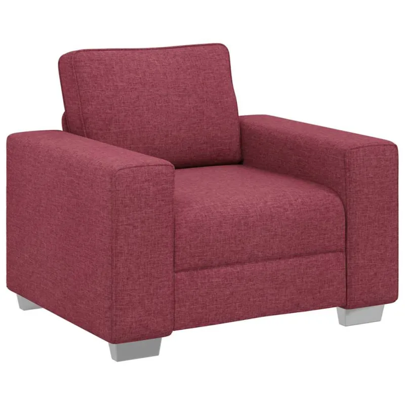 Sofa Kėdė Vyno raudona 100 cm audinys