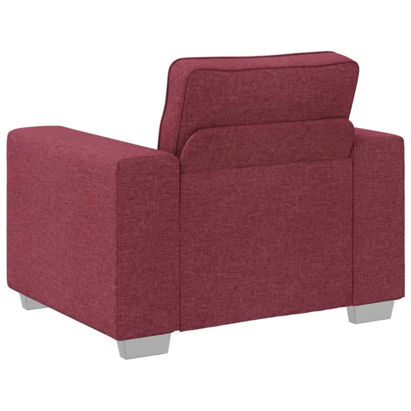 Sofa Kėdė Vyno raudona 100 cm audinys