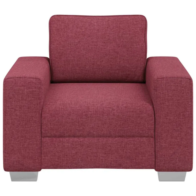 Sofa Kėdė Vyno raudona 100 cm audinys