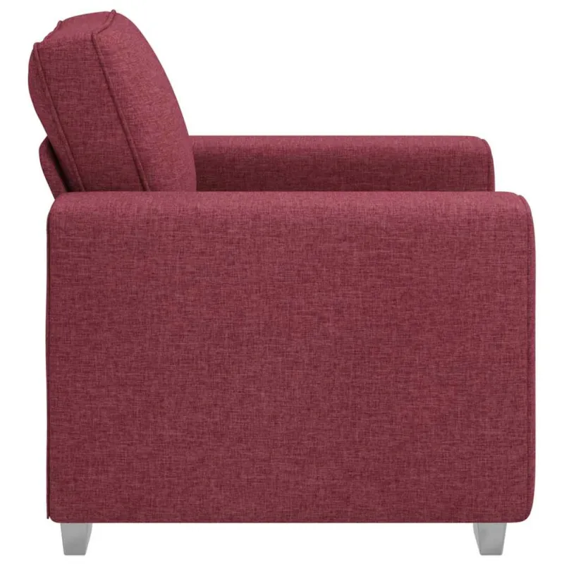 Sofa Kėdė Vyno raudona 100 cm audinys