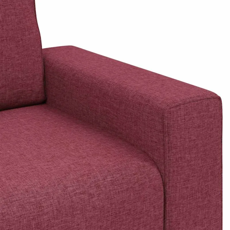 Sofa Kėdė Vyno raudona 100 cm audinys