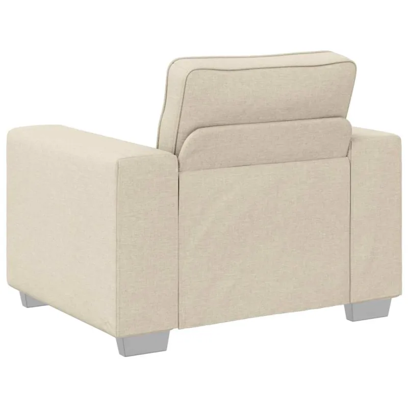 Sofa Kėdė Smėlio 100 cm Lino mišinio audinys