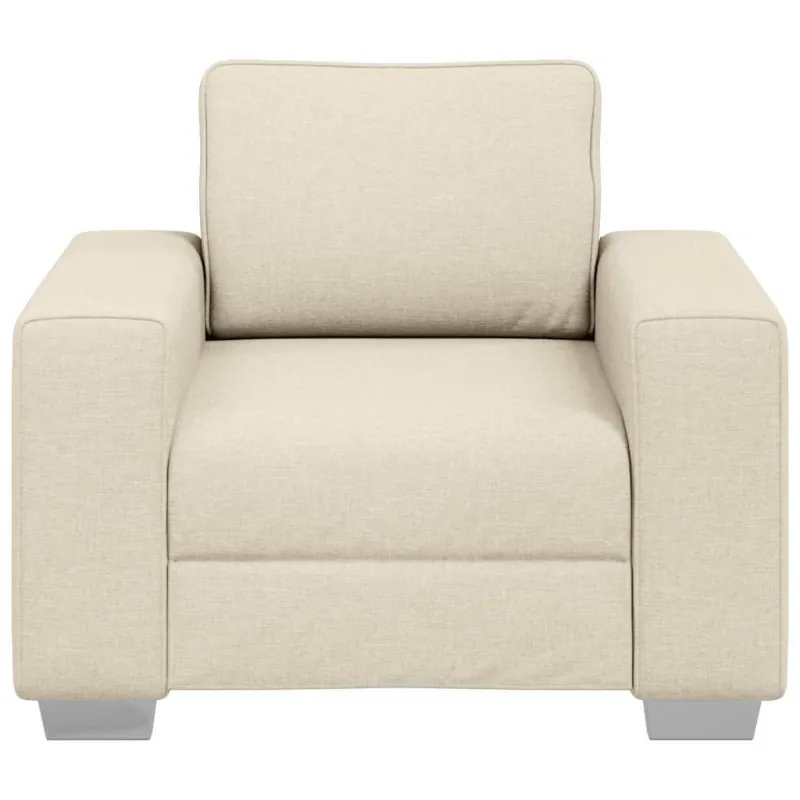 Sofa Kėdė Smėlio 100 cm Lino mišinio audinys