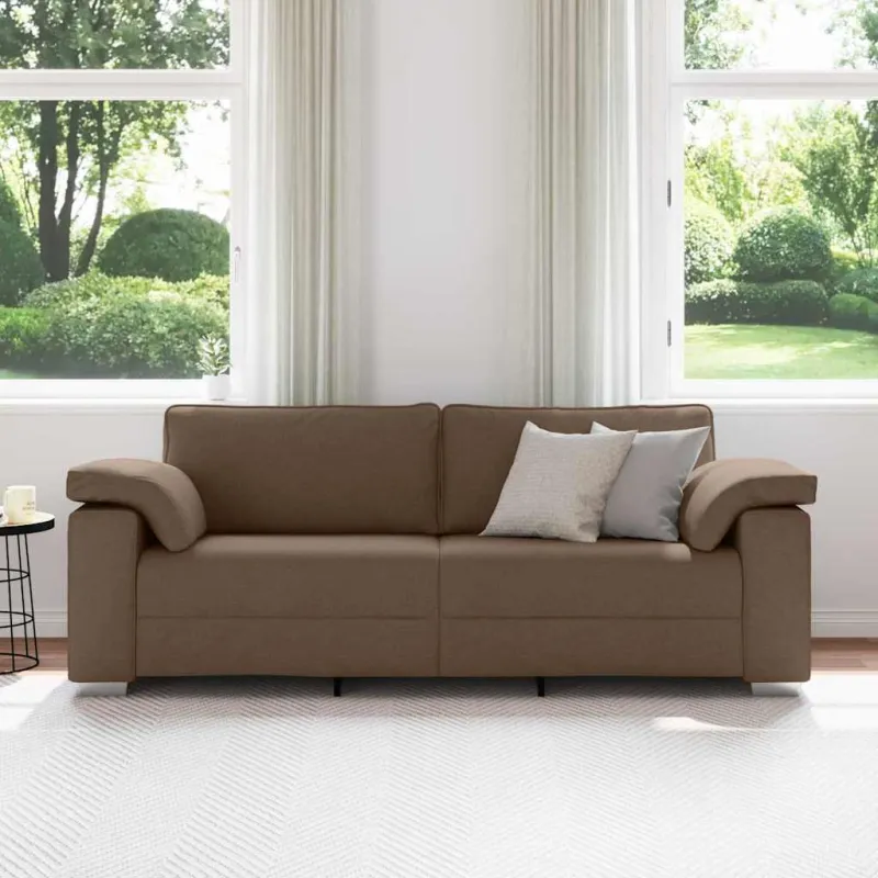 3-Vietis Sofa Ruda 220 cm audinys