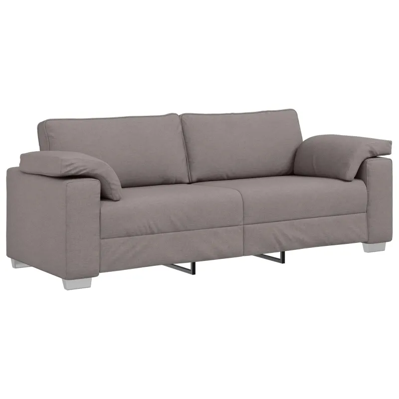 3-Vietis Sofa Taupe 220 cm audinys
