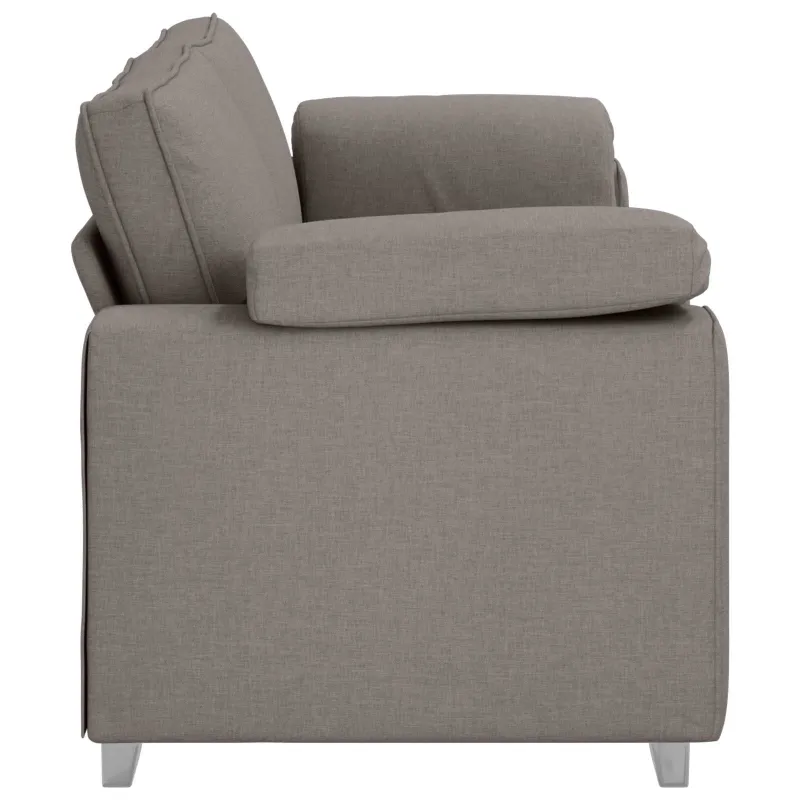 3-Vietis Sofa Taupe 220 cm audinys