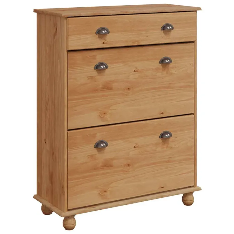 Batu skrynia ASKIM Ruda 85 x 35 x 108 cm Kietos pušies mediena