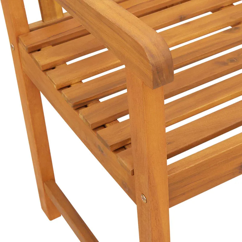 Lauko suolas Natūrali 110 x 56 x 90 cm Kietos akacijos mediena