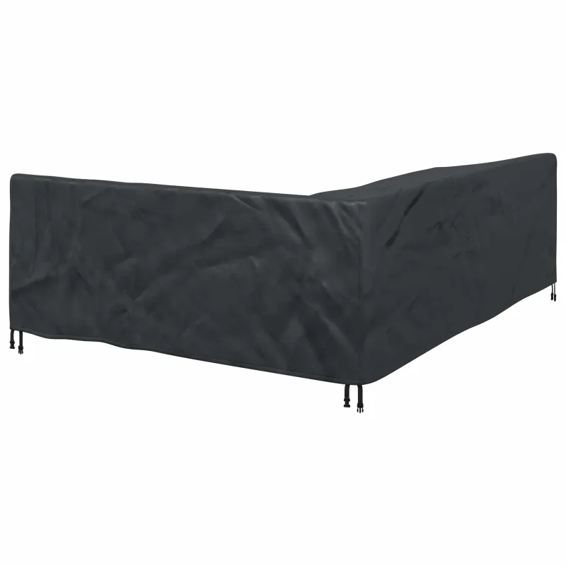 Baldų uždangalas Juodas 250 x 180 x 80 cm 210D Oksfordo audinys