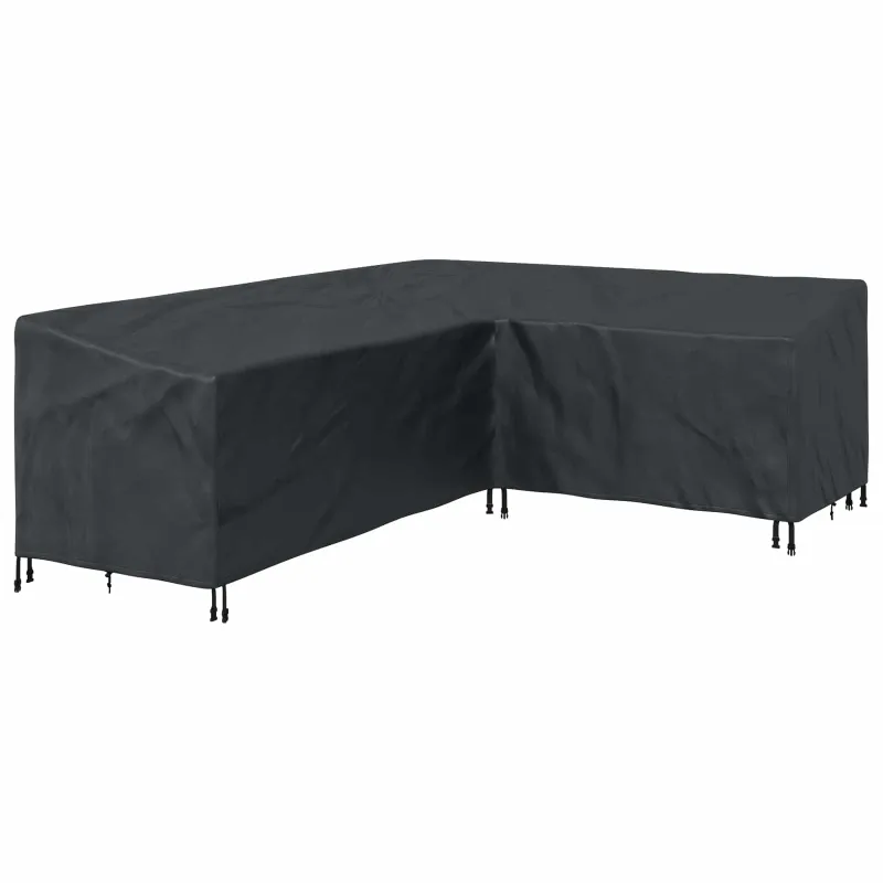 Baldų uždangalas Juodas 260 x 210 x 80 cm 210D Oksfordo audinys