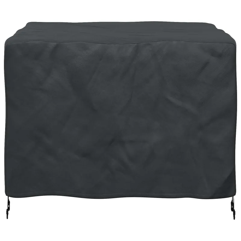 Baldų uždangalas Paprastas Juoda 113 x 113 x 73 cm 210D
