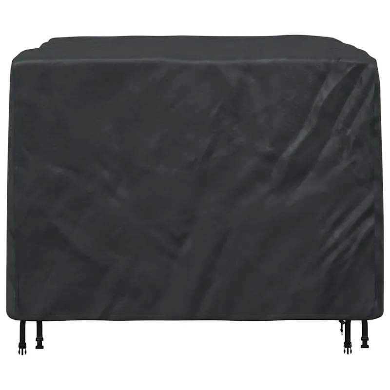 Baldų uždangalas Juoda 125 x 125 x 74 cm 210D Oxford audinys