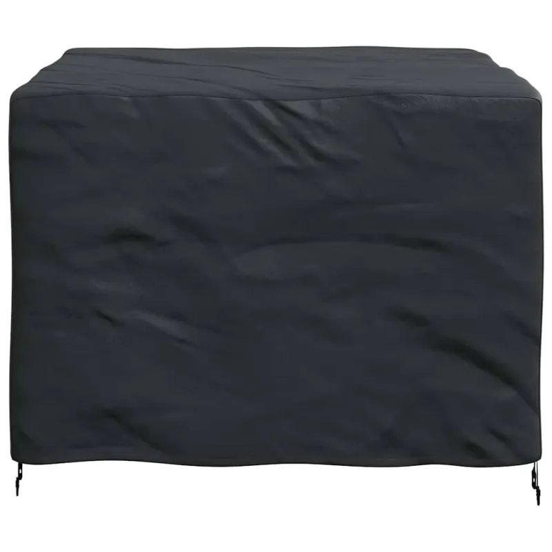 Baldų uždangalas Juoda 125 x 125 x 74 cm 210D Oxford audinys