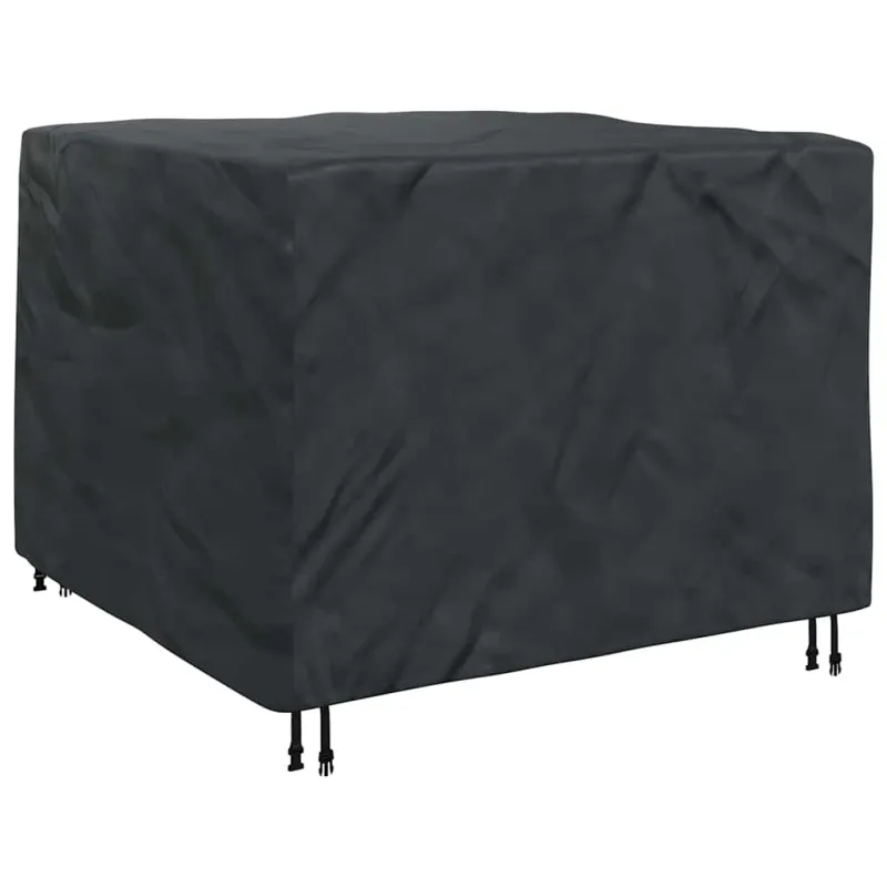 Baldų uždangalas Juoda 125 x 125 x 74 cm 210D Oxford audinys