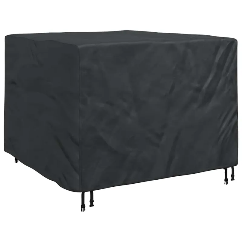 Baldų uždangalas Juoda 125 x 125 x 74 cm 420D Oksfordo audinys