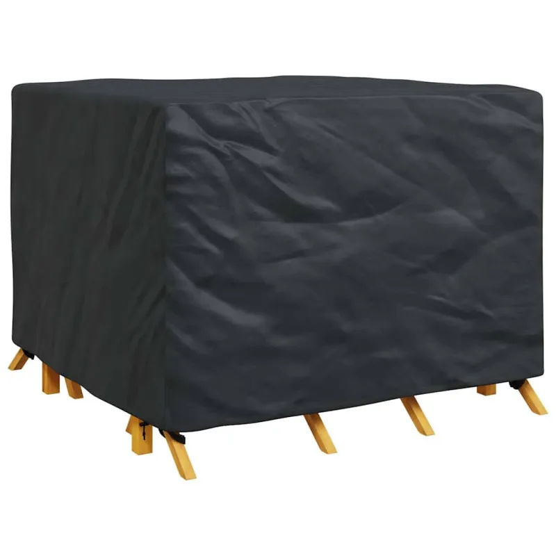 Baldų uždangalas Juoda 135 x 135 x 90 cm 420D Oksfordo audinys
