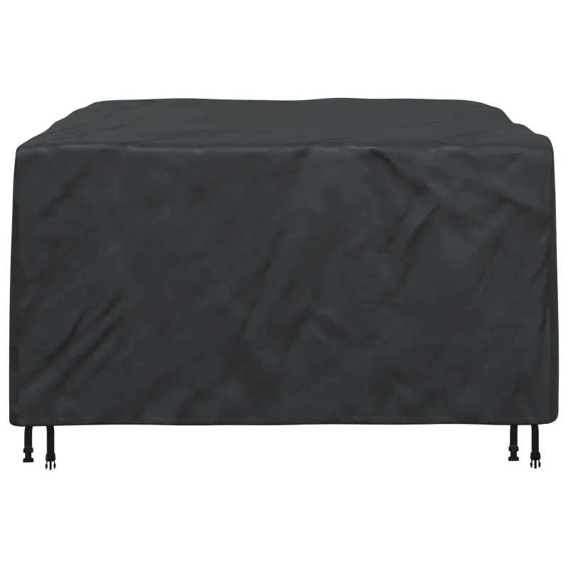 Baldų uždangalas Paprastas Juoda 150 x 150 x 75 cm 210D